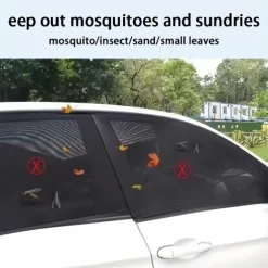 Car Window Anti-Mosquito Car Curtain Sunshade Window Car For Sedan Sun Protection Privacy Special Anti-Mosquito Privacy
