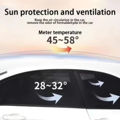 Car Window Anti-Mosquito Car Curtain Sunshade Window Car For Sedan Sun Protection Privacy Special Anti-Mosquito Privacy