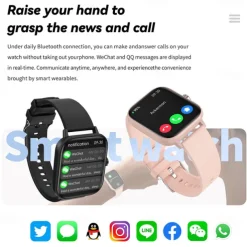 Cardica Smart Watch for Men with Blood Glucose Monitor, Bluetooth Call, Heart Rate & Blood Pressure Tracking, IP67 Waterproof Fitness Tracker