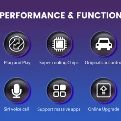 CarlinKit 5.0 CarPlay Android Auto Wireless Adapter Portable Dongle for OEM Car Radio with Wired CarPlay/Android Auto 2023 Newest CPC200-2AIR Available for Android Phones and iPhones