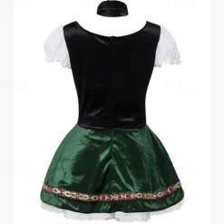 Carnival Oktoberfest Beer Outfits Petticoat Hoop Skirt Tutu Maid German Munich Wiesn Women's Traditional Style Cloth Dress Apron