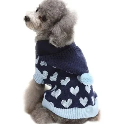 Cat Dog Sweater Sweatshirt Puppy Clothes Sweatshirts Jumper Casual Daily Winter Warm Dog Clothing