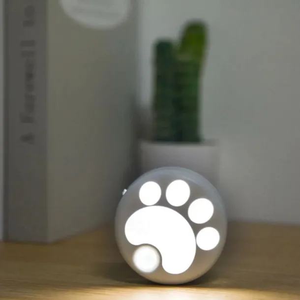 Cat LED Night Light USB Rechargeable with Motion Sensor, Dimmable Desk Lamp for Bedroom, Bedside, Kitchen, Closet and Stairs 1pc