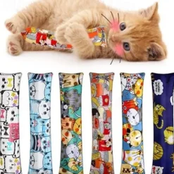 Catnip Pillow Cat Teaser Toys - Keep Your Cat Entertained and Stimulated!