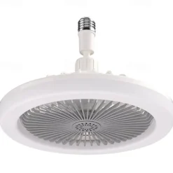 Ceiling Fan with Enclosed Lights – Low Profile Ceiling Light and Hidden Fan Combo, Ideal Summer Gift for Home Use