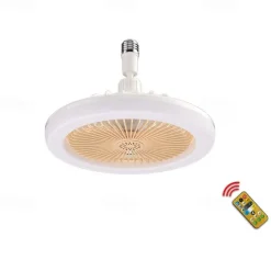 Ceiling Fan with Enclosed Lights – Low Profile Ceiling Light and Hidden Fan Combo, Ideal Summer Gift for Home Use