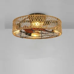 Ceiling Fan with Light and Remote, 20