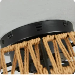 Ceiling Fan with Light and Remote, 20