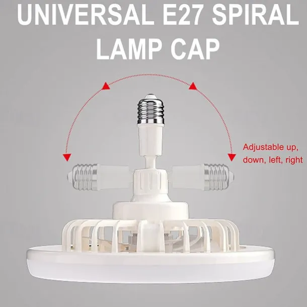 Ceiling Fan with Light Remote Control CABLE E26 SOCKET INCLUDE 10 Inch Enclosed Ceiling Fan Dimmable 3 Light Color, 3 Speed LED Low Profile Flush Mount Ceiling Fan for Kitchen