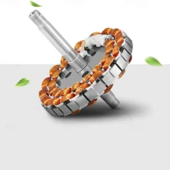 Ceiling Fan with Lights 42 Inch 5-Lights Black Rustic Ceiling Fan with Remote Warm White With Bulbs