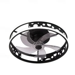 Ceiling Fans with Lights Dimmable with Remote Control Flush Mount Indoor Ceiling Fan,15.6