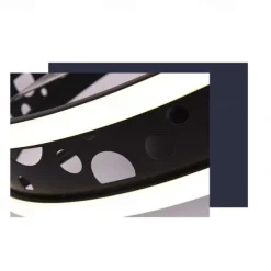 Ceiling Fans with Lights Dimmable with Remote Control Flush Mount Indoor Ceiling Fan,15.6