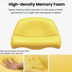 Cervical Pillow for Neck Pain Relief, Hollow Design Odorless Memory Foam Pillows, Contour Support for Side Back Sleepers
