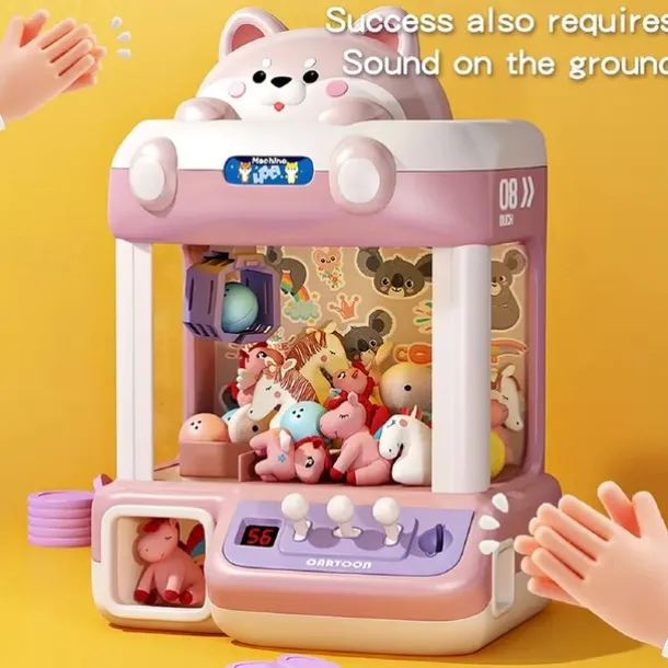 Chaigou Scratching Doll Machine Large Children's Toys Household Mini Clip Doll Twister Festival Gift for Boys and Girls