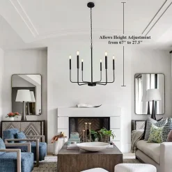 Chandelier 6-Light 26