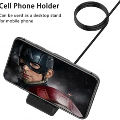 Charger Dock for Fitbit Sense/Sense 2/Versa 4/Versa 3, Uskiim Anti-Slip Charging Dock Station Base Cradle with 3.3FT USB Cord Replacement for Fitbit Sense Charger