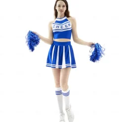 Cheerleader Halloween Cosplay Costume Party Costume Masquerade Carnival Costume Outfits Adults' Women's Masquerade Mardi Gras Performance Party Halloween Easy Halloween Costumes Dress Up