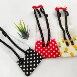 Chicken Diapers- Pet Goose Chicken Duck Poultry Adjustable Cotton Pet Diaper Nappy Poultry Cloth with Bowknot for Hen Chicken