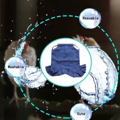 Chicken Saddles,Hen Saddle Sweater Clothes,Beautiful Wing Protector,Birds Protector for Back and Sides, Poultry Accessories for Hens, Blue