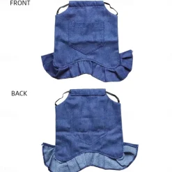 Chicken Saddles,Hen Saddle Sweater Clothes,Beautiful Wing Protector,Birds Protector for Back and Sides, Poultry Accessories for Hens, Blue