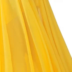 Chiffon Belly Dance Skirt for Women Belly Dancing Costume Outfit Tribal Maxi Full Skirts Solid Color Skirt Voile