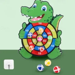 Children Cartoon Animal Dart Board Sticky Ball Rabbit Family Interactive Educational Toy Festival Gift for Christmas Gifts