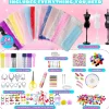 Children's Clothing Design DIY Doll Clothing Kindergarten Handicraft Class Creative Material Pack Clothing Fabric Tailor