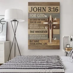 Christ Wall Art Canvas Jesus Words Prints and Posters Abstract Portrait Pictures Decorative Fabric Painting For Living Room Pictures No Frame