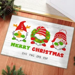 Christmas Door Mat, Christmas Welcome Rug For Front Door Decoration, Bathroom Carpet Foot Pad Rug Entryway Decor