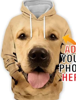 Christmas Men's Santa Claus 3D Hoodies Unisex Pullover Wine Red Custom Print Black White Red Hooded Santa Claus Graphic Prints Print Daily Sports 3D Print Designer Casual Big and Tall Spring & Fall