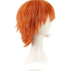 Chucky Orange Short Cosplay Wig Bride of Chucky Heat Resistant Cosplay Wigs Halloween Wigs