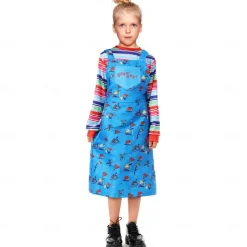 Chucky Scary Doll Halloween Cosplay Costume Scary Costume Kid's Boys' Girls' Carnival Mardi Gras Performance Party Easy Halloween Costumes Dress Up