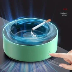 Cigarette Ashtray Air Purifier For Inhaling Tobacco Odor, Smart Remove Secondhand Tobacco Odor Removal Indoor Living Room Office Car