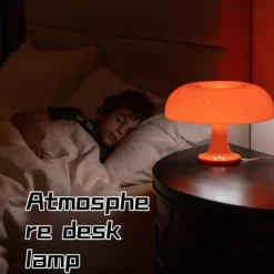 Classic Mushroom Table Lamp Modern Bauhaus Design Table Lamp Hotel Bedroom Atmosphere Lamp