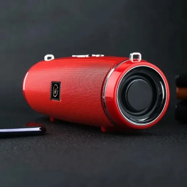 Clear Stereo Sound Professional IPX7 Waterproof Outdoor HIFI Column Speaker Wireless Bluetooth Speaker Subwoofer Sound Box Support FM Radio TF Mp3 Player