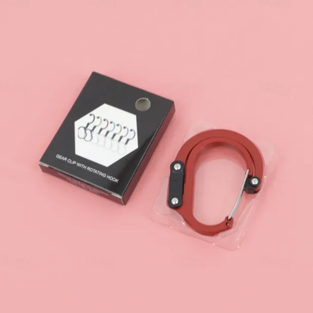 Climbing Carabiner D Type Carabiner Hook Aluminium Alloy Hanging Carabin