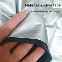 Cling Magnetic Winter Car Snow Cover Foldable Car Windshield Cover Sunshade Cover Easy to Enstall