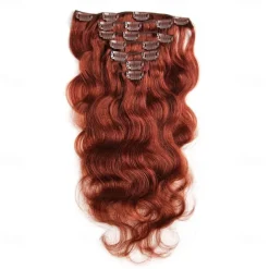 Clip In Hair Extensions Human Hair 7 pieces Pack Body Wave 14-22 inch Hair Extensions