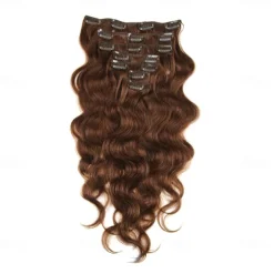 Clip In Hair Extensions Human Hair 7 pieces Pack Body Wave 14-22 inch Hair Extensions