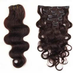 Clip In Hair Extensions Human Hair 7 pieces Pack Body Wave 14-22 inch Hair Extensions