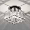 23cm Ceiling Lights LED Crystal Hallway Light Porch Light Square Metal Painted Finishes Modern 220-240V