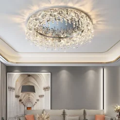 50cm Ceiling Lights Unique Design Ceiling Lights Stainless Steel Electroplated Modern 220-240V