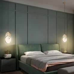 28cm Circle / Round Design Geometric Shapes Pendant Light Stainless Steel Artistic Style Formal Style Vintage Style Artistic Vintage 85-265V