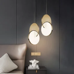 28cm Circle / Round Design Geometric Shapes Pendant Light Stainless Steel Artistic Style Formal Style Vintage Style Artistic Vintage 85-265V