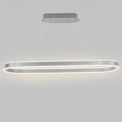 80/100cm Circle Design Pendant Light LED Nordic Style Aluminium Alloy Painted Finishes Modern Fashion for Dining Room Kitchen Living Room 110-240V 78W ONLY DIMMABLE WITH REMOTE CONTROL