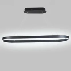 80/100cm Circle Design Pendant Light LED Nordic Style Aluminium Alloy Painted Finishes Modern Fashion for Dining Room Kitchen Living Room 110-240V 78W ONLY DIMMABLE WITH REMOTE CONTROL