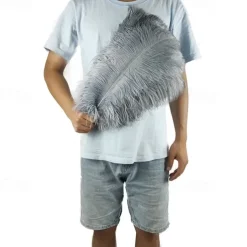 45-50cm Colorful Large Feather Ostrich Hair Table Flower Wedding Decoration Ostrich Feather