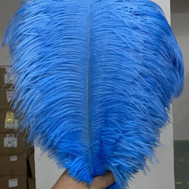 45-50cm Colorful Large Feather Ostrich Hair Table Flower Wedding Decoration Ostrich Feather