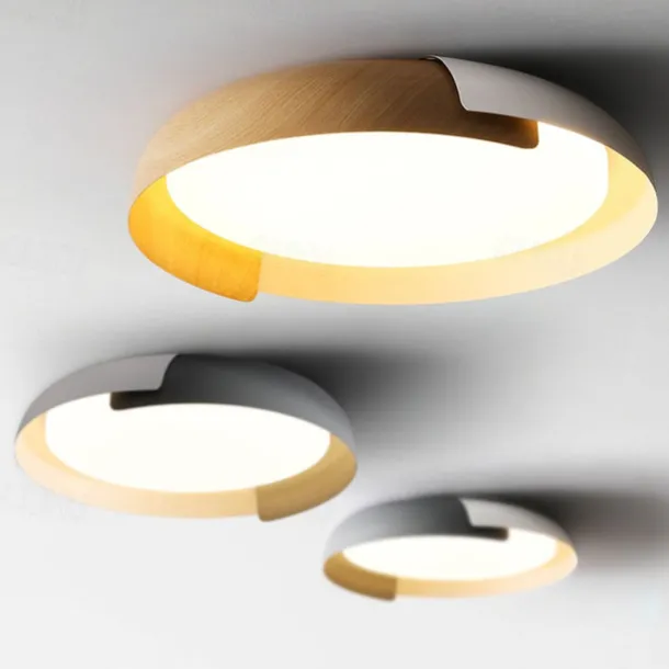 46cm Dimmable Ceiling Light Metal Painted Finishes Nature Inspired Modern 220-240V