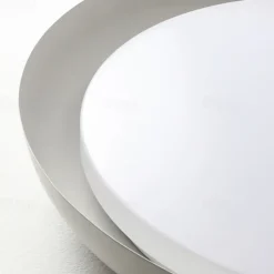 46cm Dimmable Ceiling Light Metal Painted Finishes Nature Inspired Modern 220-240V